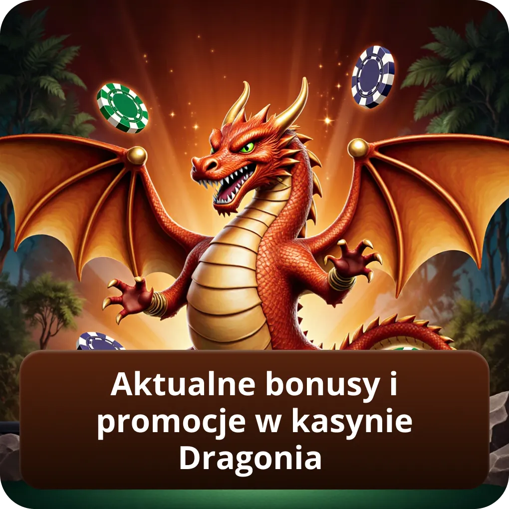 Aktualne bonusy i promocje w kasynie Dragonia