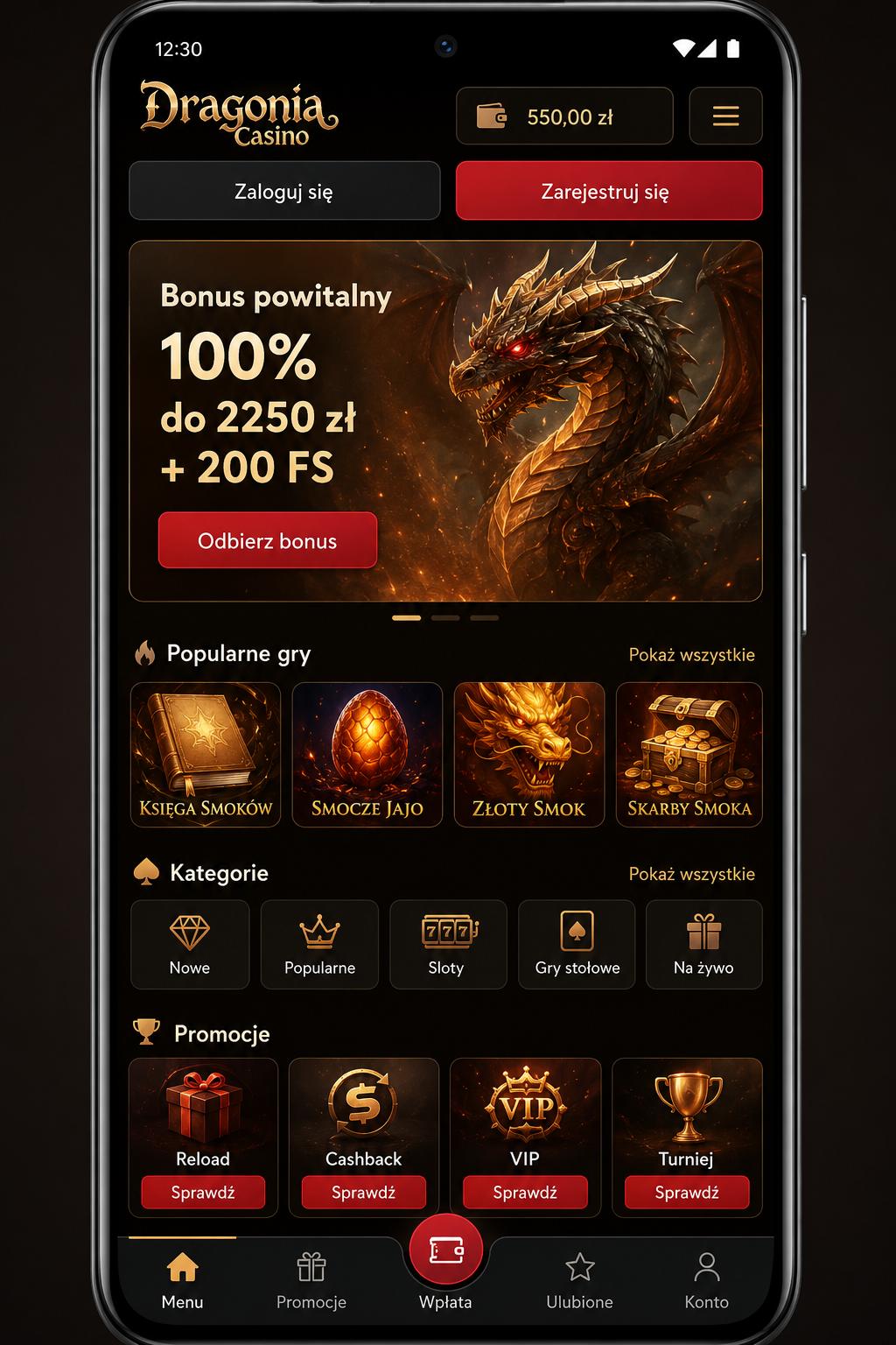 Główne zalety gry w aplikacji mobilnej Dragonia app